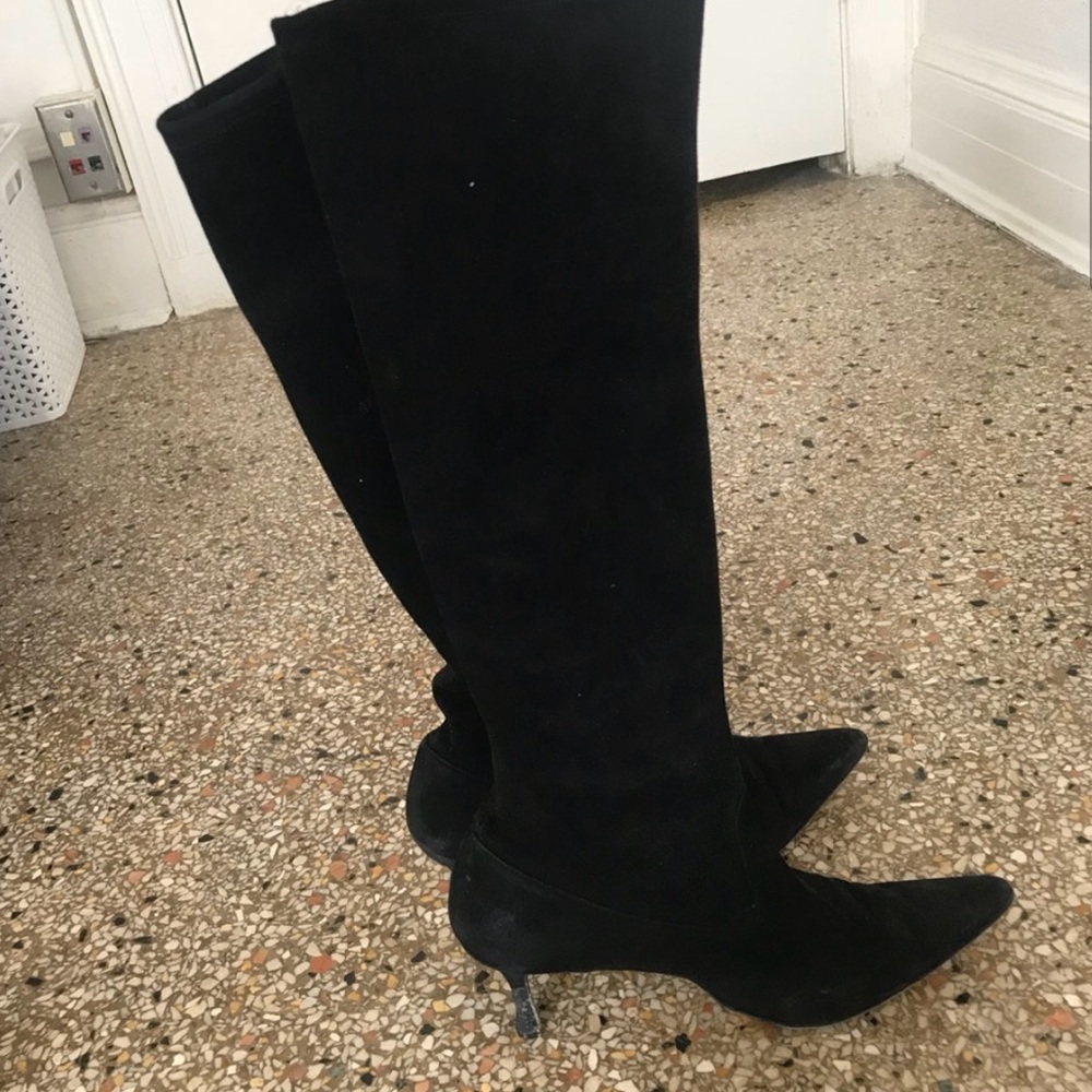 Manolo Blahnik Suede Boots